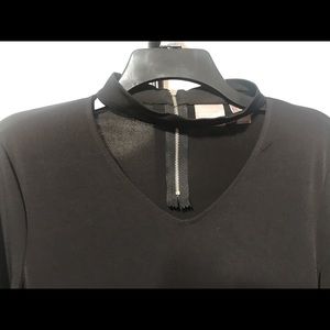 chico’s choker top black